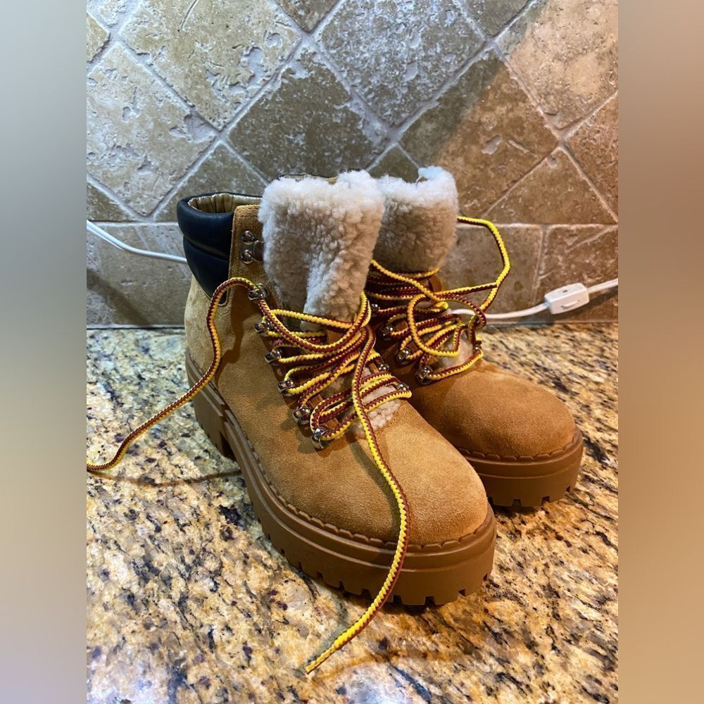 Marc fisher ladies Sherpa boots